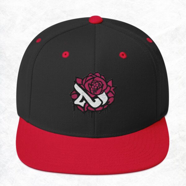 Rose Snapback Hat - Image 3