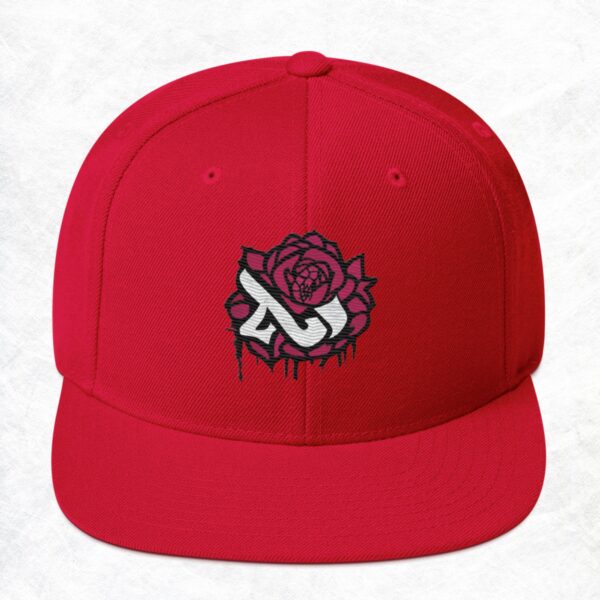 Rose Snapback Hat - Image 7