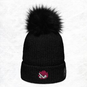 Rose Columbia pom-pom Beanie